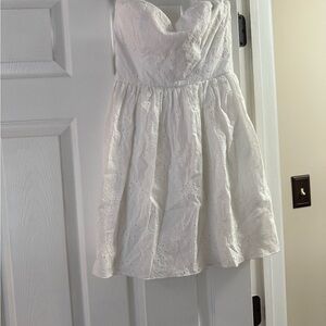 Speechless white Strapless Dress